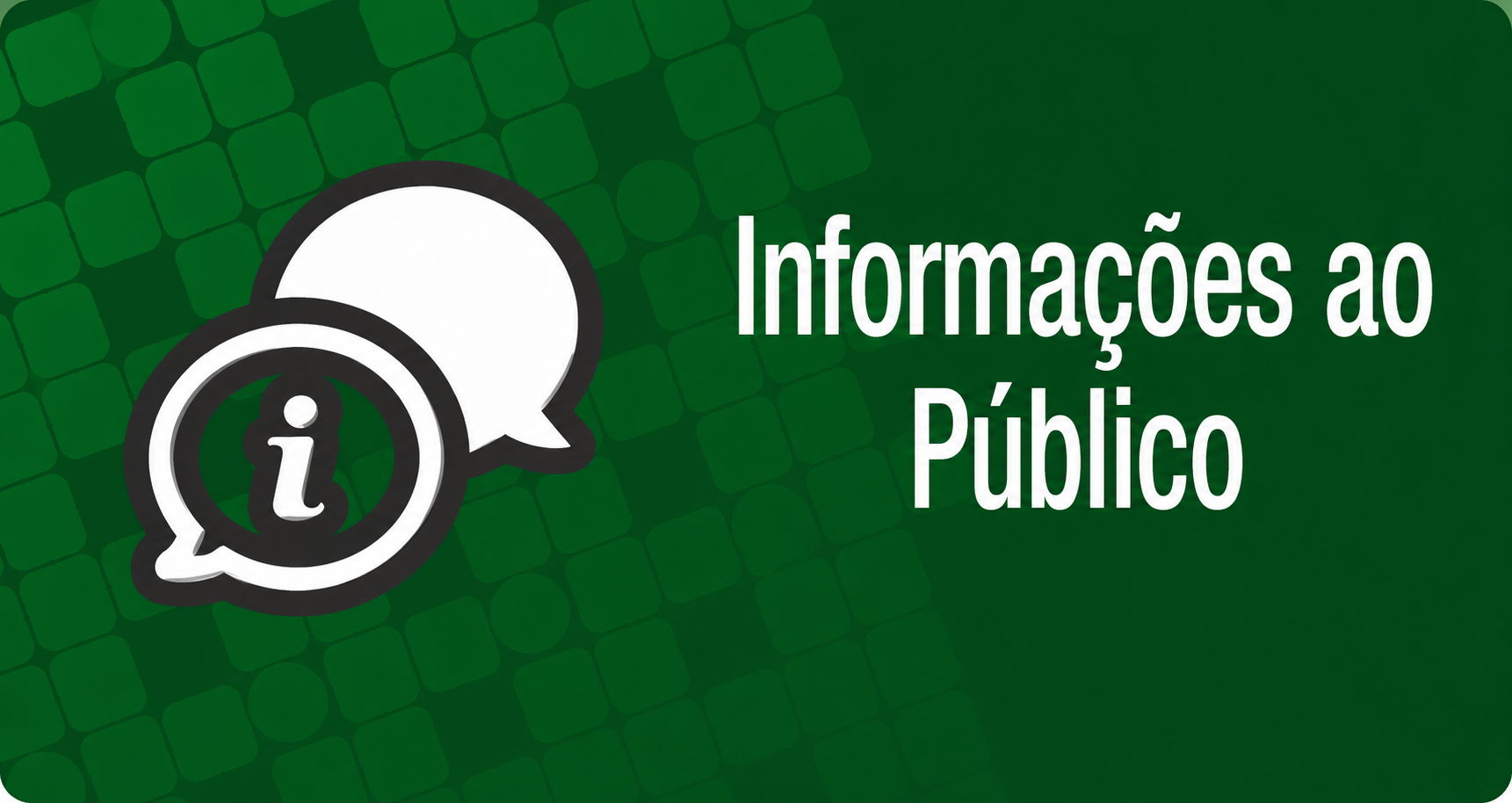 Informações ao público